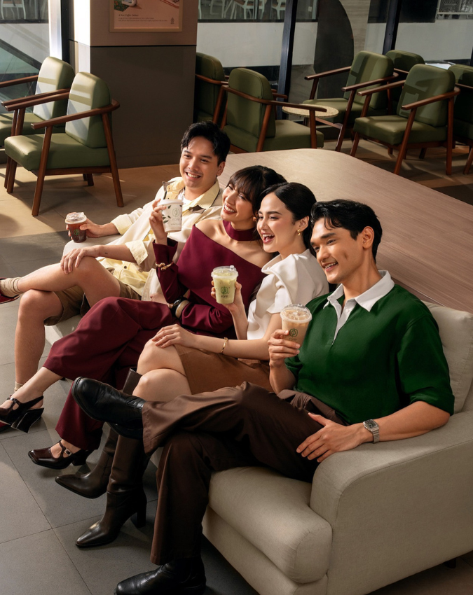 Afgan, Baskara Mahendra, Sheila Dara, Syifa Hadju, BA Fore Coffee
