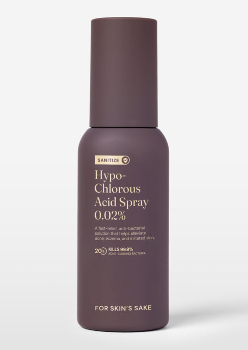 Hypochlorous acid spray