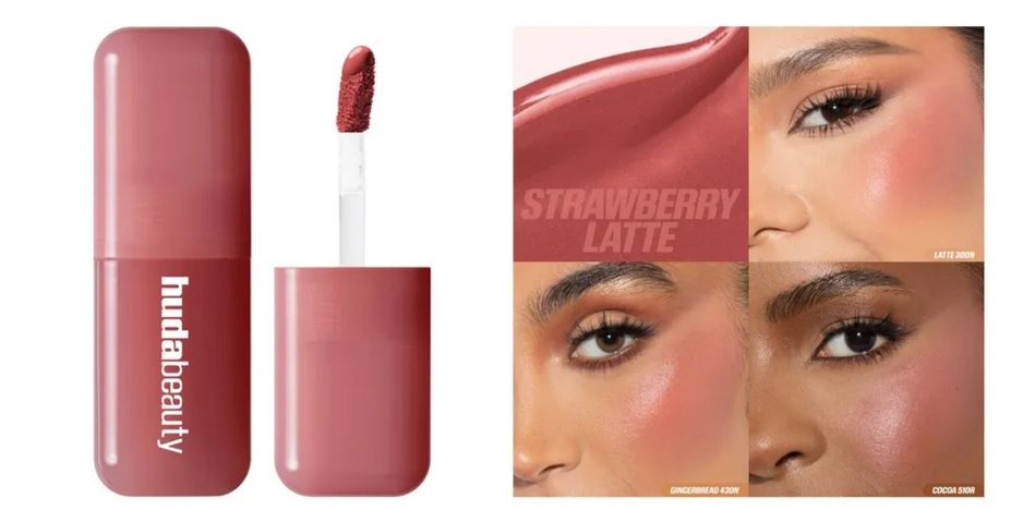 huda beauty strawberry latte