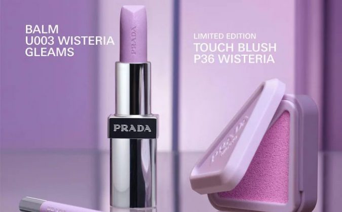 Ada Lip Balm Hingga Blush On Ungu, Intip Prada Wisteria Collection