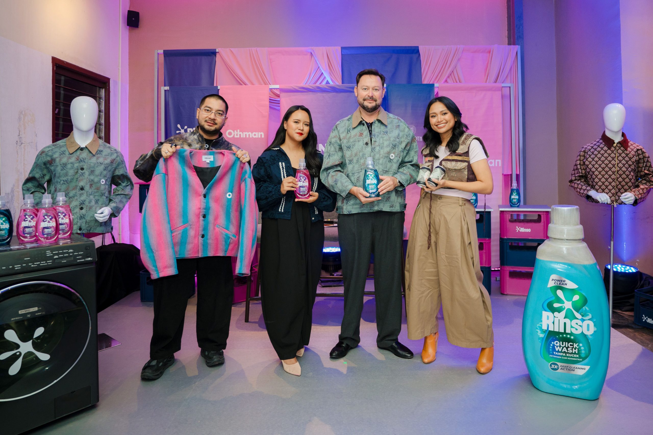 Rinso x OTHMAN Kolaborasi Lewat The Stained Drop Collection, Angkat Semangat Berani Kotor